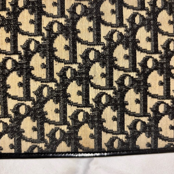Vintage Christian Dior Monogram Canvas Clutch / Wallet | Made in France - Picture 14 of 15